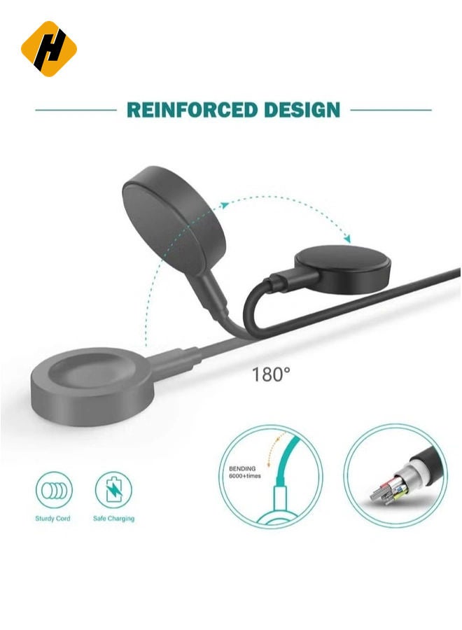 HuHa Magnetic USB Charging Cable, 3.3ft Compatible with Huawei GT2 PRO, GT2 ECG - Image 2