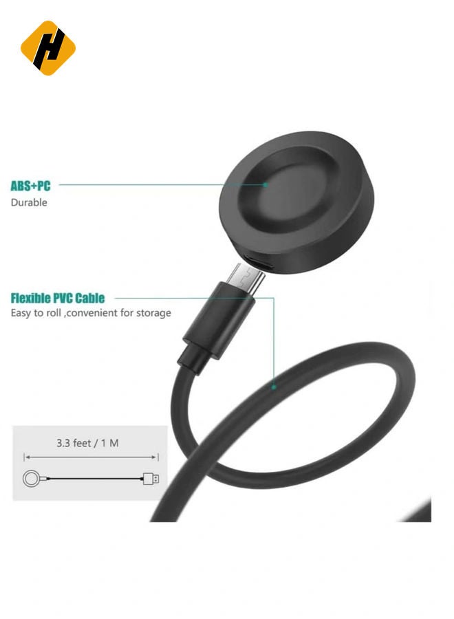 HuHa Magnetic USB Charging Cable, 3.3ft Compatible with Huawei GT2 PRO, GT2 ECG - Image 3