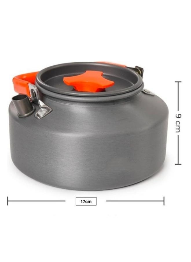 Generic - Outdoor Hiking Kettle 1.6L Portable Aluminium Alloy Teapot Coffee Pot Outdoor Camping Supplies - Image 1