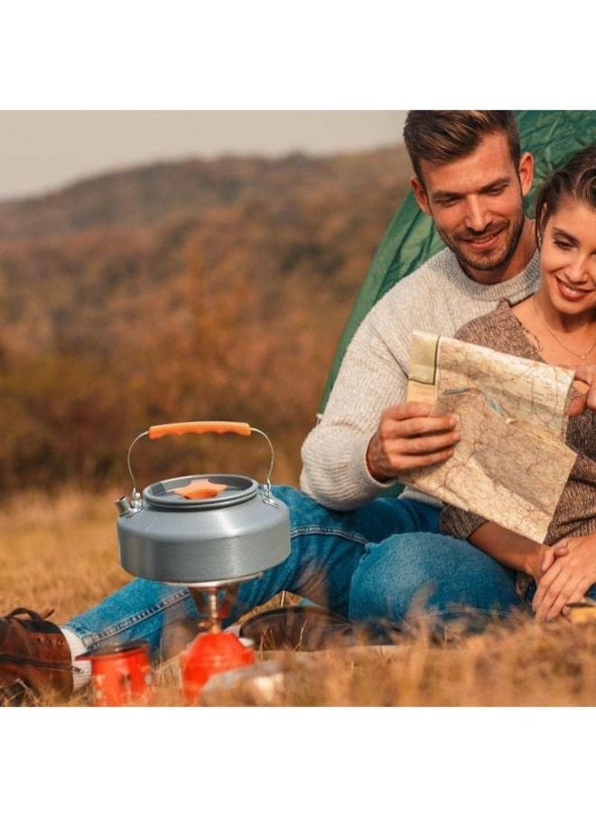 Generic - Outdoor Hiking Kettle 1.6L Portable Aluminium Alloy Teapot Coffee Pot Outdoor Camping Supplies - Image 1