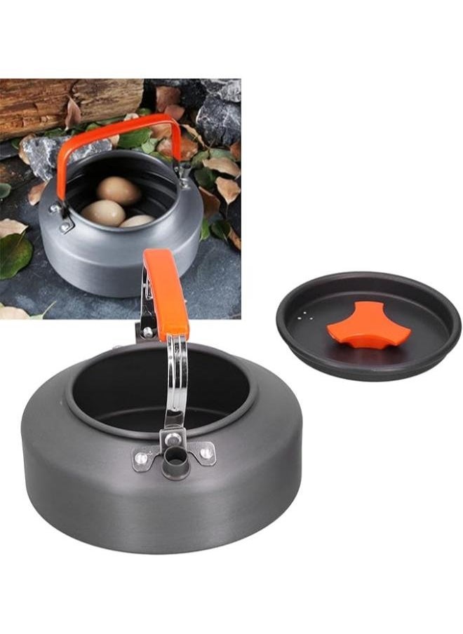 Generic - Outdoor Hiking Kettle 1.6L Portable Aluminium Alloy Teapot Coffee Pot Outdoor Camping Supplies - Image 1