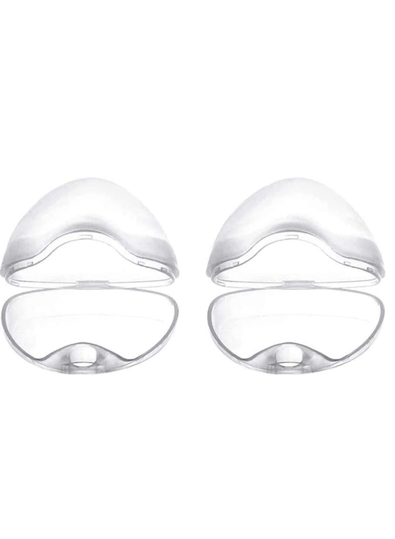 5 Pcs Transparent Soother Case Pacifier Holder Box for Kids Pacifier Storage Box Nipple Shield Case - Image 3