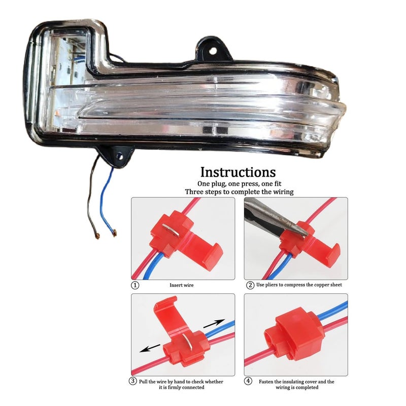 STYCARO Mirror Indicator Signal Light for Maruti Ertiga 2ND GEN, F/L 2018-2025 /S-Cross IST GEN 2015-2021 / XL6 IST GEN, F/L 2019-2025 Model-with Scotch Lock (LEFT PASSENGER SIDE) - Image 3