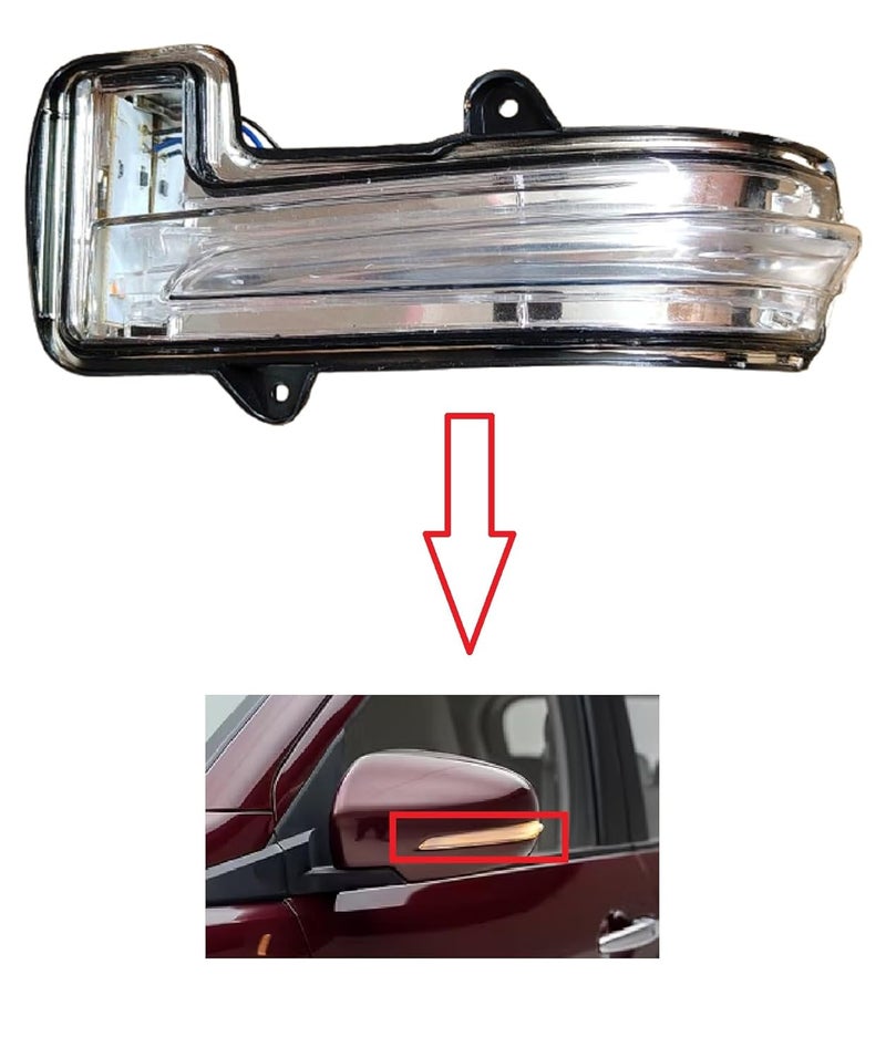 STYCARO Mirror Indicator Signal Light for Maruti Ertiga 2ND GEN, F/L 2018-2025 /S-Cross IST GEN 2015-2021 / XL6 IST GEN, F/L 2019-2025 Model-with Scotch Lock (LEFT PASSENGER SIDE) - Image 2