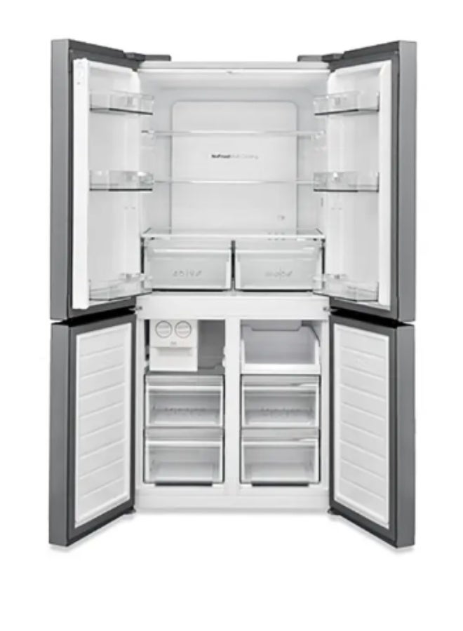 Ocean NoFrost Side-by-side Refrigerator , 531 Liter , Stainless Steel - OMDV 520 TNF D X A+ - Image 2