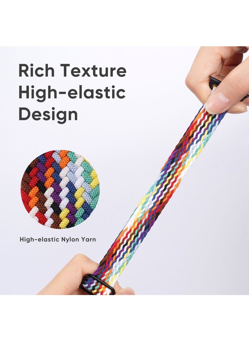 Generic Premium Nylon Strap for iWatch - Nylon Wristband Compatible with 42mm, 44mm and 45mm  - Image 2