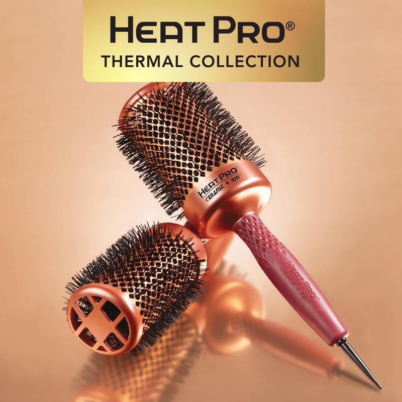 Olivia Garden Heat Pro Ceramic + Ion Round Brush, HP-22, 1" - Image 5