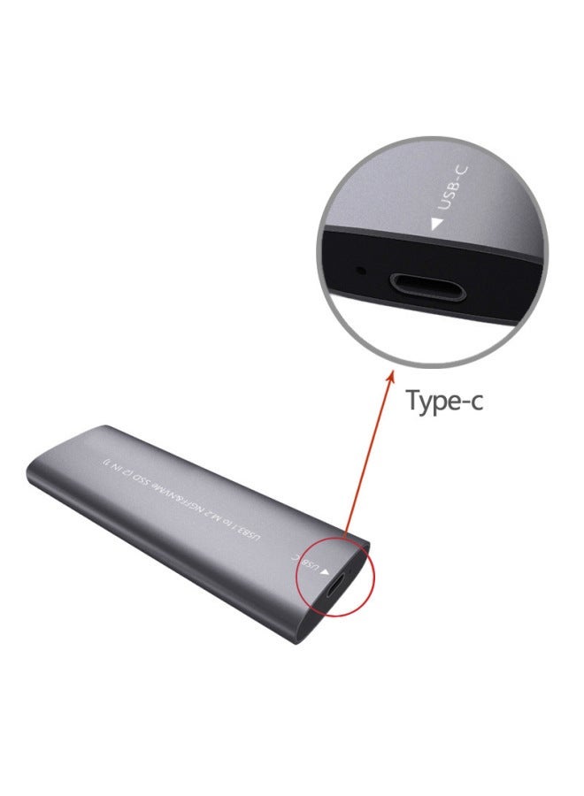 Digital Computer/mobile Hard Drive Box/mobile Enclosure-Color:TNP06-CC Gray  - Image 4