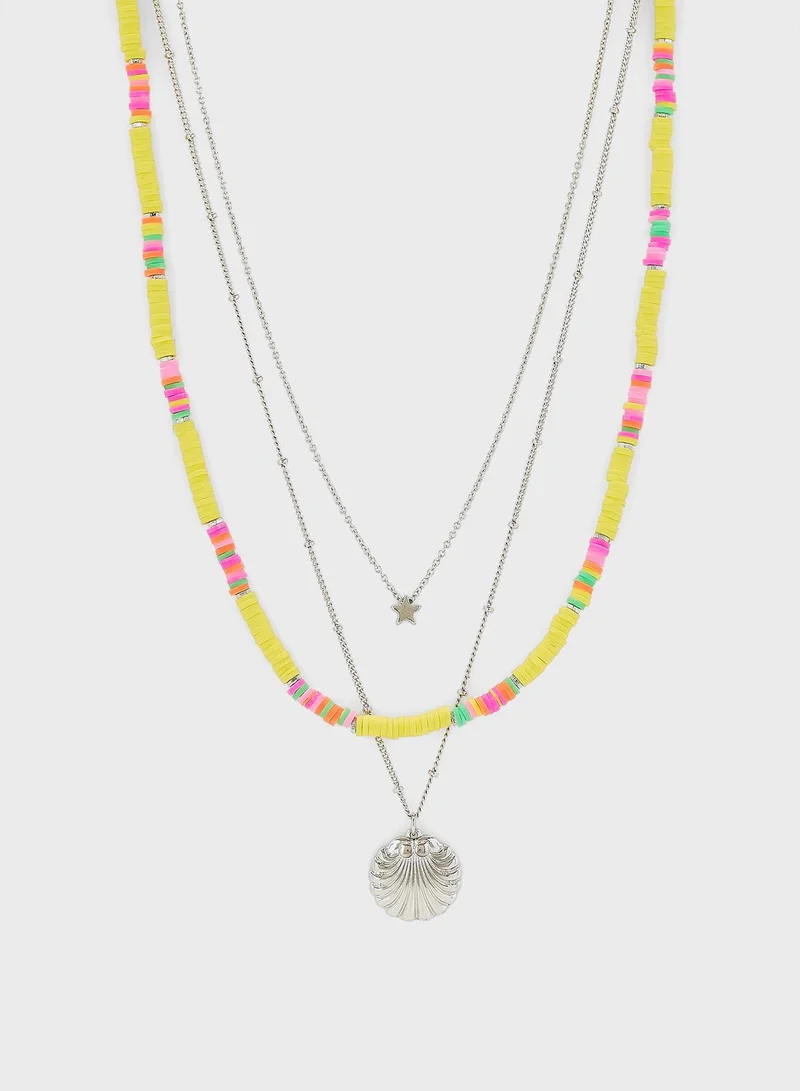 PIECES Pcvollo Layered Necklace