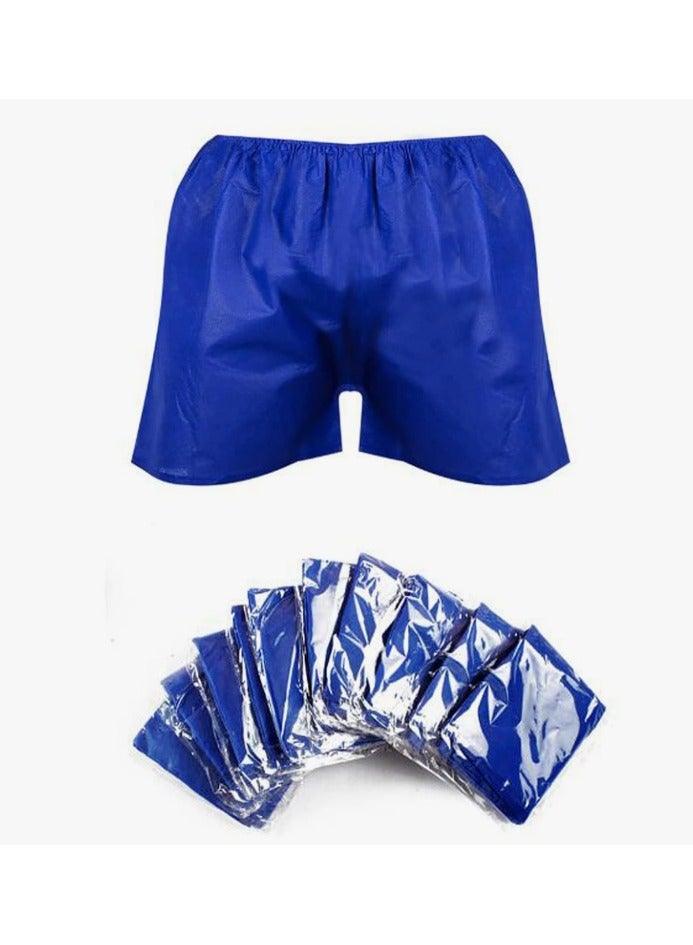 Elite Beauty Non-Woven Disposable Shorts, Blue XL, 80 x 45 cm, HK-CP5037, 50 Pieces, 1000 Pieces Carton - Image 1