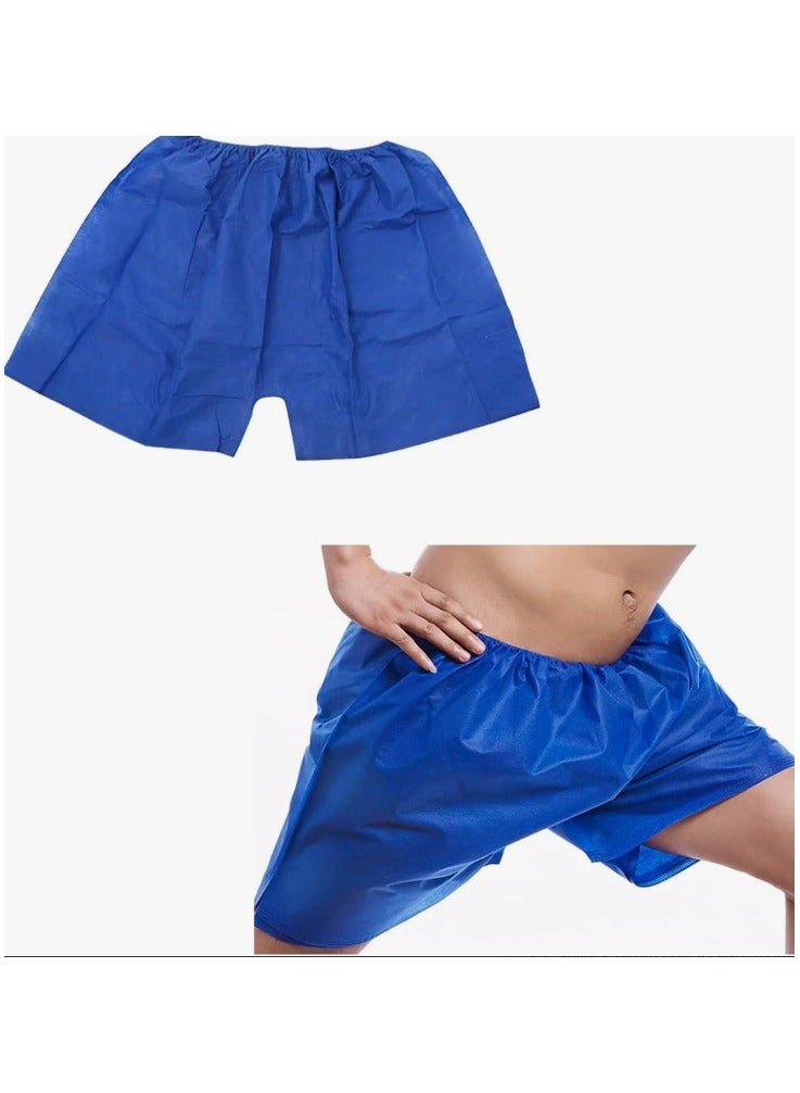 Elite Beauty Non-Woven Disposable Shorts, Blue XL, 80 x 45 cm, HK-CP5037, 50 Pieces, 1000 Pieces Carton - Image 2