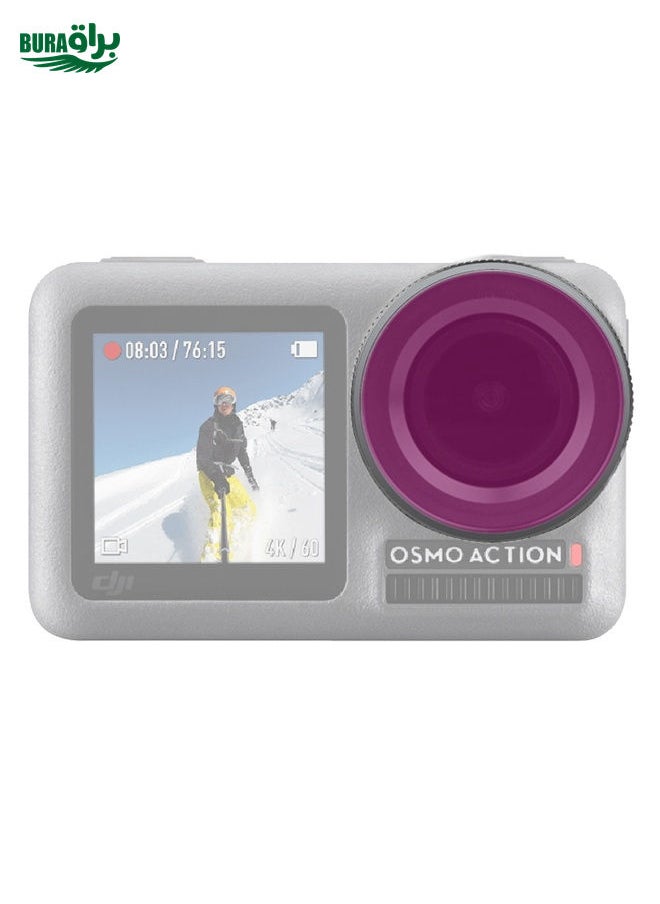BURAQ Sunnylife OA-FI179 Lens Diving Filter for DJI OSMO ACTION  - Image 1