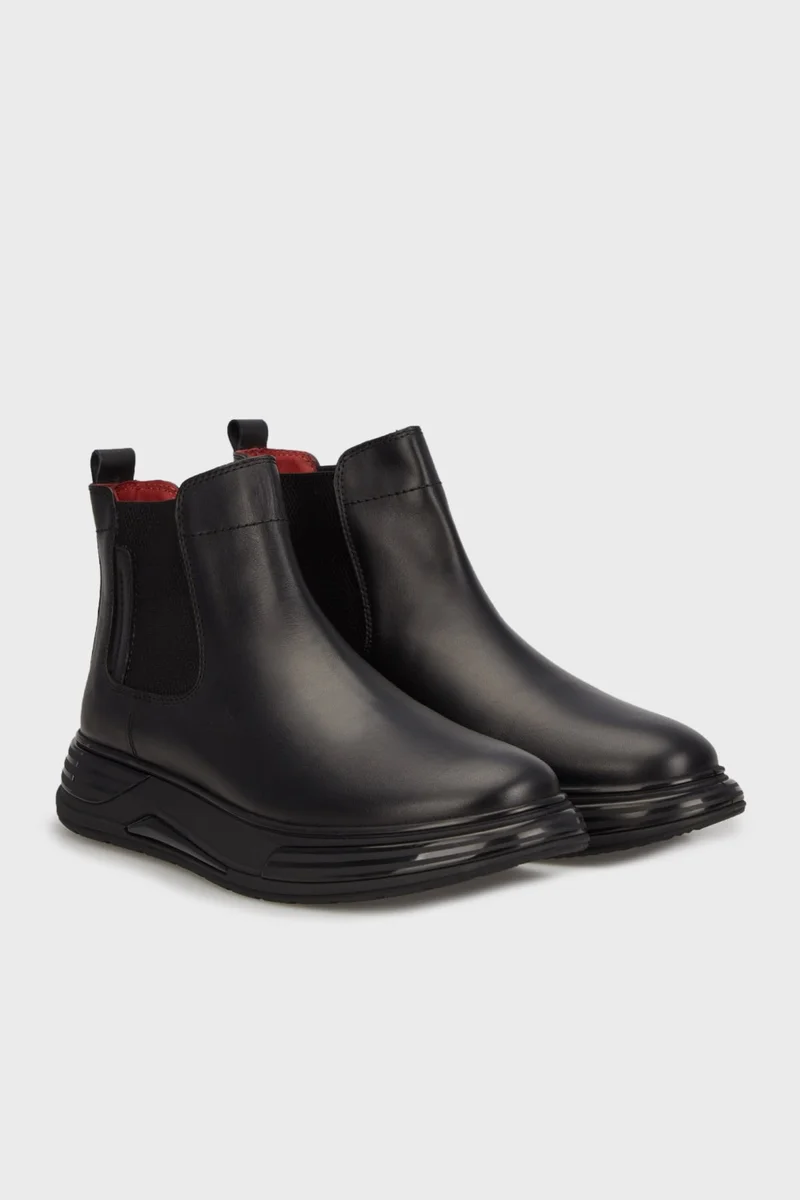 ماركومين Genuine Leather Thick Soled Boots Men's Boots 15220001S1