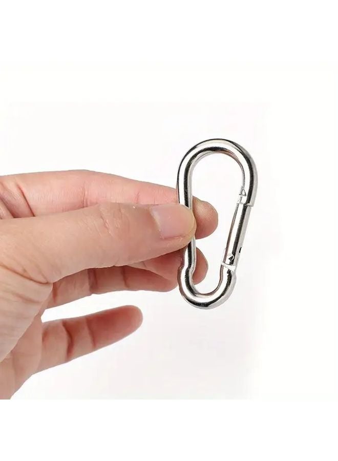 10 Pack 5 Color Spring Snap Quick Connectors Heavy Duty Iron Buckles for Outdoor Camping Hiking Fishing - Image 5