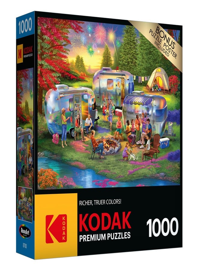 Rose Art - Kodak Premium - Shiny Happy Campers - 1000 Piece Jigsaw Puzzle for Adults - Image 2