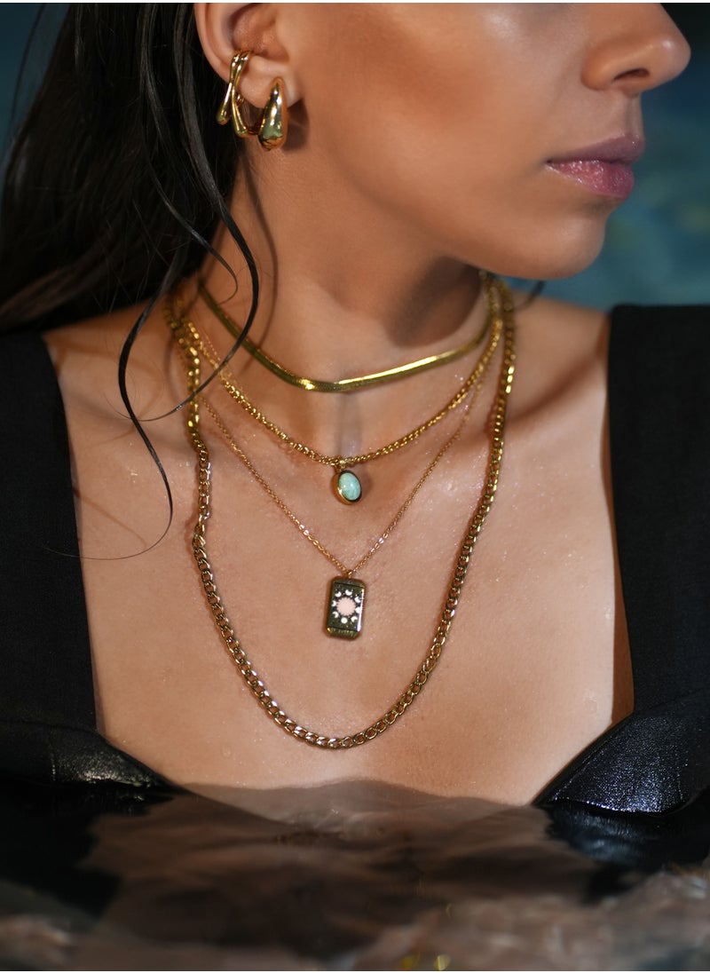 Clé de Lune Snake Necklace  - Image 3