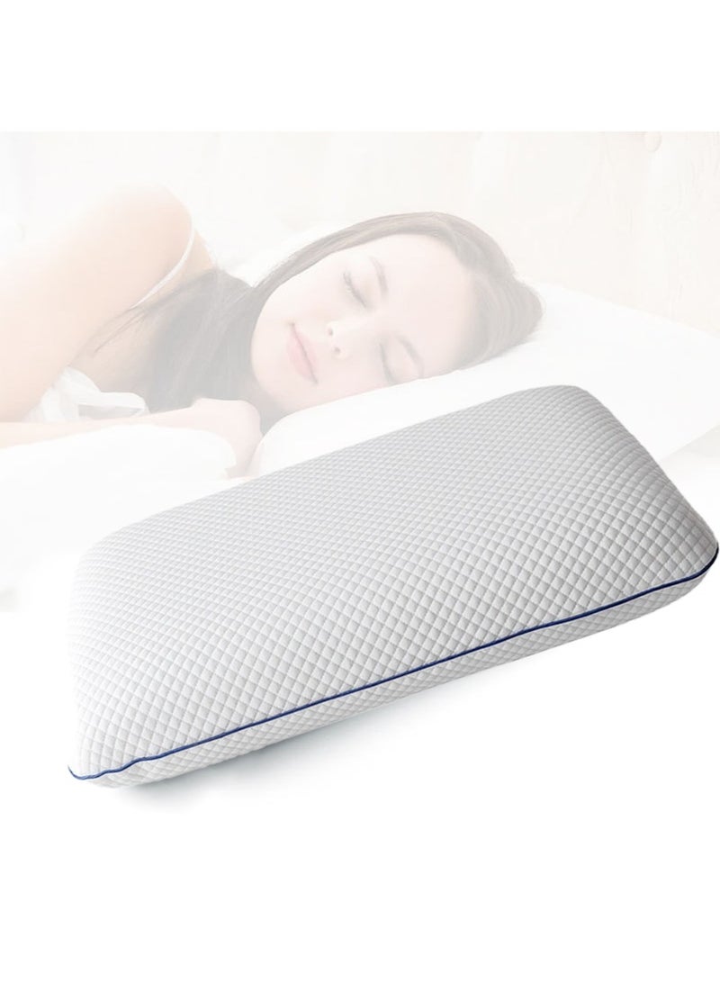 Orthopedic Memory Foam Neck Pillow - Slow Rebound for Deep Sleep | Ergonomic Cervical Support | Breathable, Anti-Bacterial & Dust Mite Resistant | Hypoallergenic & Cloud-Like Comfort - Image 1