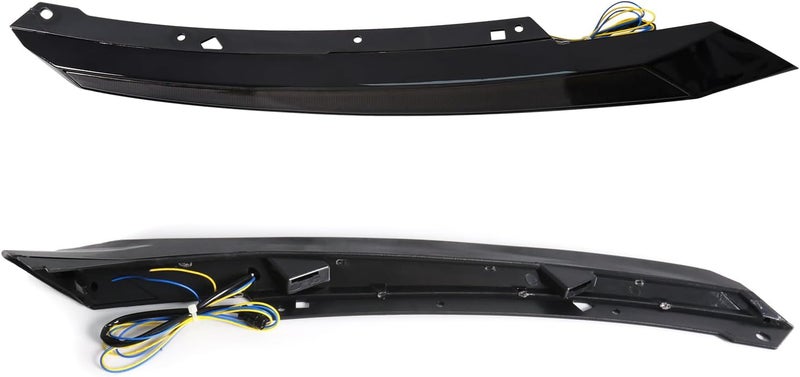 VGETTING Headlight Eyebrow Lights for Honda Civic 2016-2021 - Tri-Colors LED Daytime Running Lamp with Turn Signal - Image 3