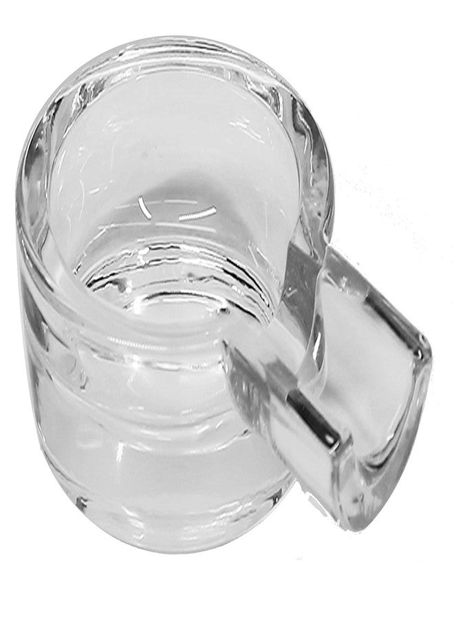 F.e.s.s. Clarity LASH15 Crytal Single Cigar Ashtray With Fess Branded V Cutter - Image 1