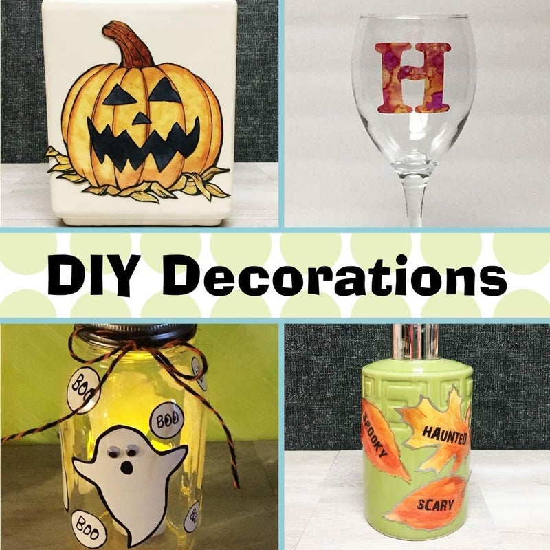 Grafix White Static Cling Film 9"x12", Create Your Own Window Clings and Temporary Decorations, Just Stick to Any Glass, Acrylic, or Glossy Surface, Pack of 6 - Image 3