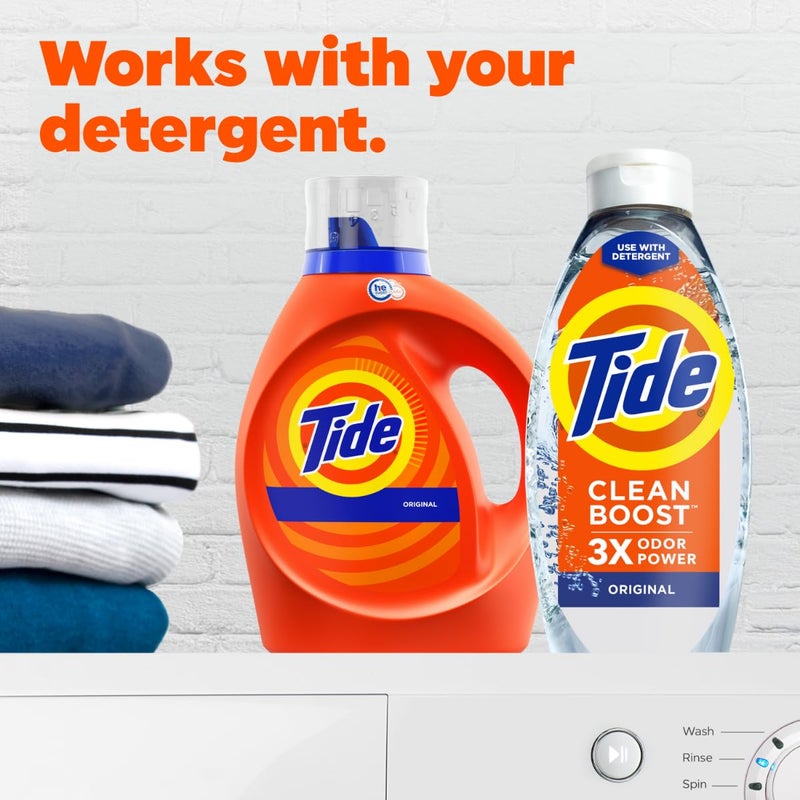 Tide Deep Cleansing Fabric Rinse with 3X Odor Power, Original Scent, 48 oz - Image 5