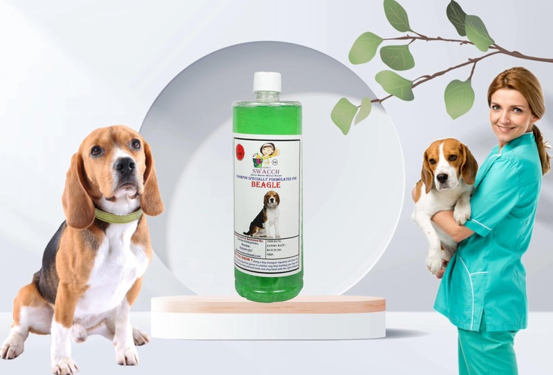 Swacch Shampoo Specially Formulated for Beagle (1 Litre) Neem Alovera - Image 2