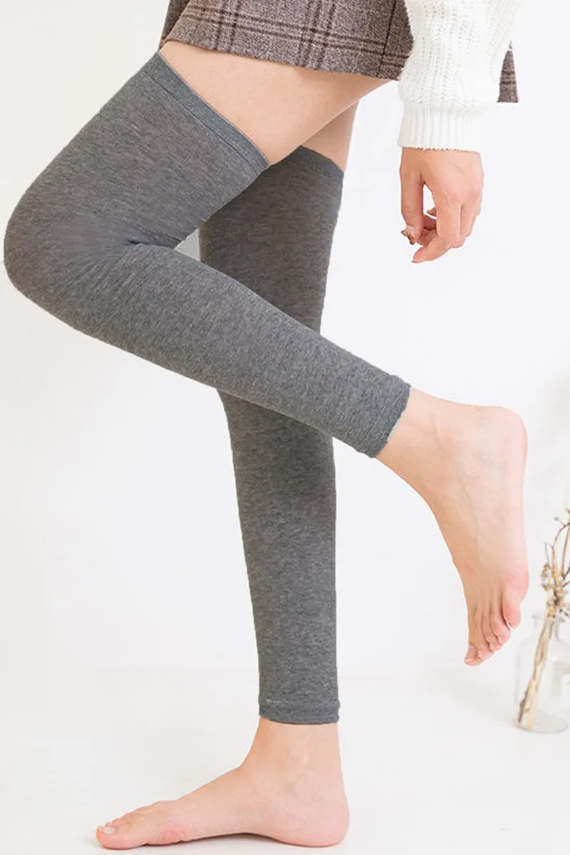 Bgk Single Women's Leggings Over The Knee Socks New Trend Cotton