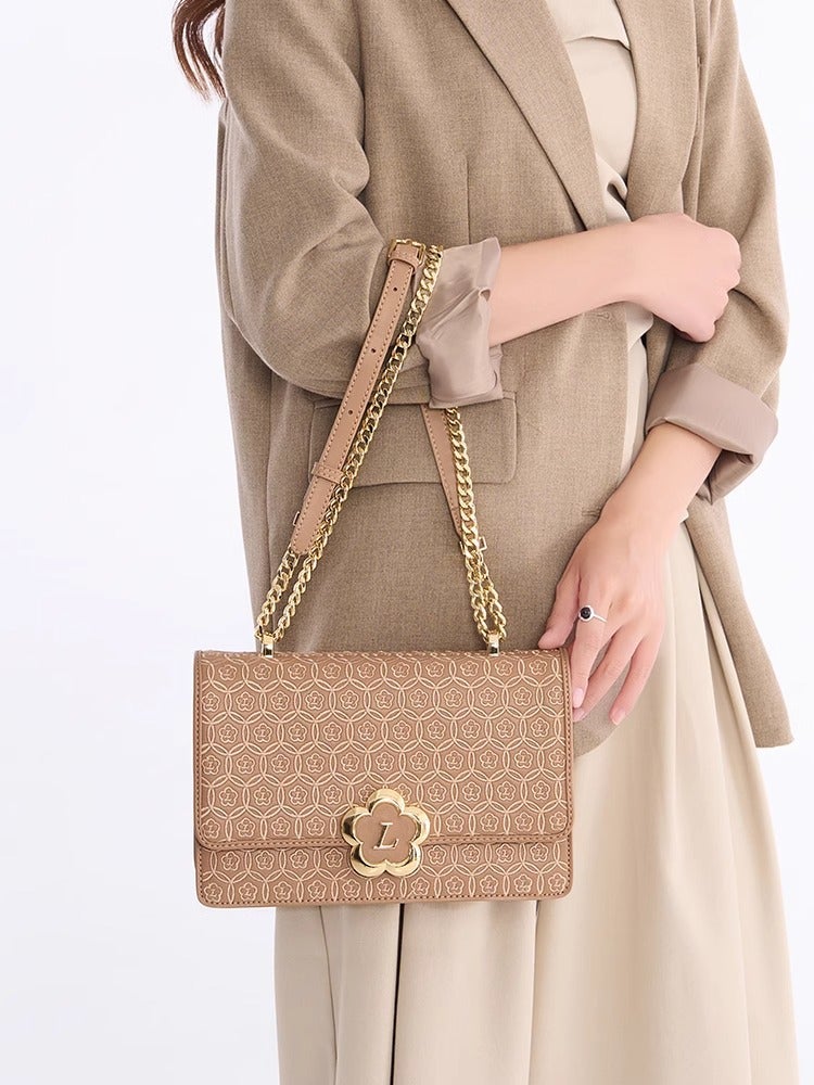 One-Shoulder Underarm Women'S Bag Soft Leather Crossbody Bag Birthday Gift For Girls To Give To Their Girlfriends High-End Chain Bag - Image 4