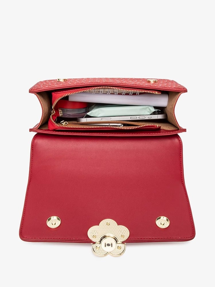 One-Shoulder Underarm Women'S Bag Soft Leather Crossbody Bag Birthday Gift For Girls To Give To Their Girlfriends High-End Chain Bag - Image 5