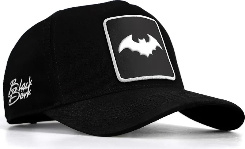Black Börk BlackBörk V1 Baseball Bat - Unisex Black Cap with 1 Code Logo