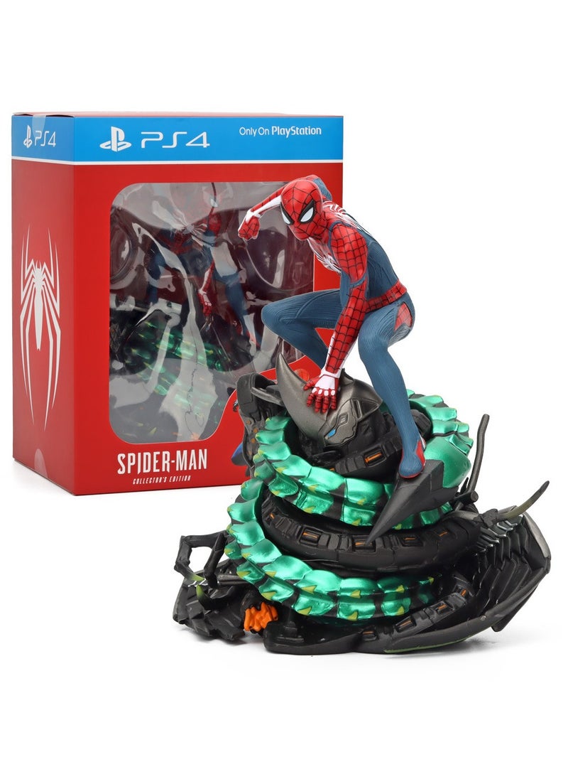 General Avengers Iron Spider-Man figurine Statue Scene Model 19cm  - Image 1