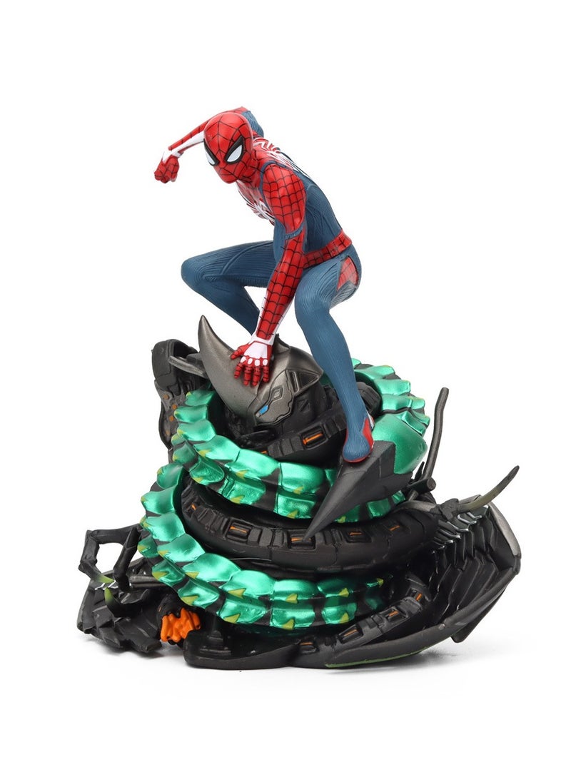 General Avengers Iron Spider-Man figurine Statue Scene Model 19cm  - Image 2