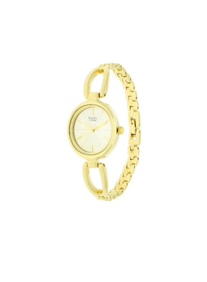 تيتان Titan Raga Viva Champange Dial Analog Watch for Women