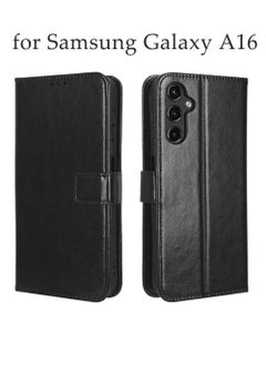 SNBFA Samsung Galaxy A16 5G Case (2024),Protective Wallet Phone Case Professional Pouch Slim Fit Folio PU Leather Magnetic Closure w/Kickstand ID Card Slot Wrist Strap  - Image 1