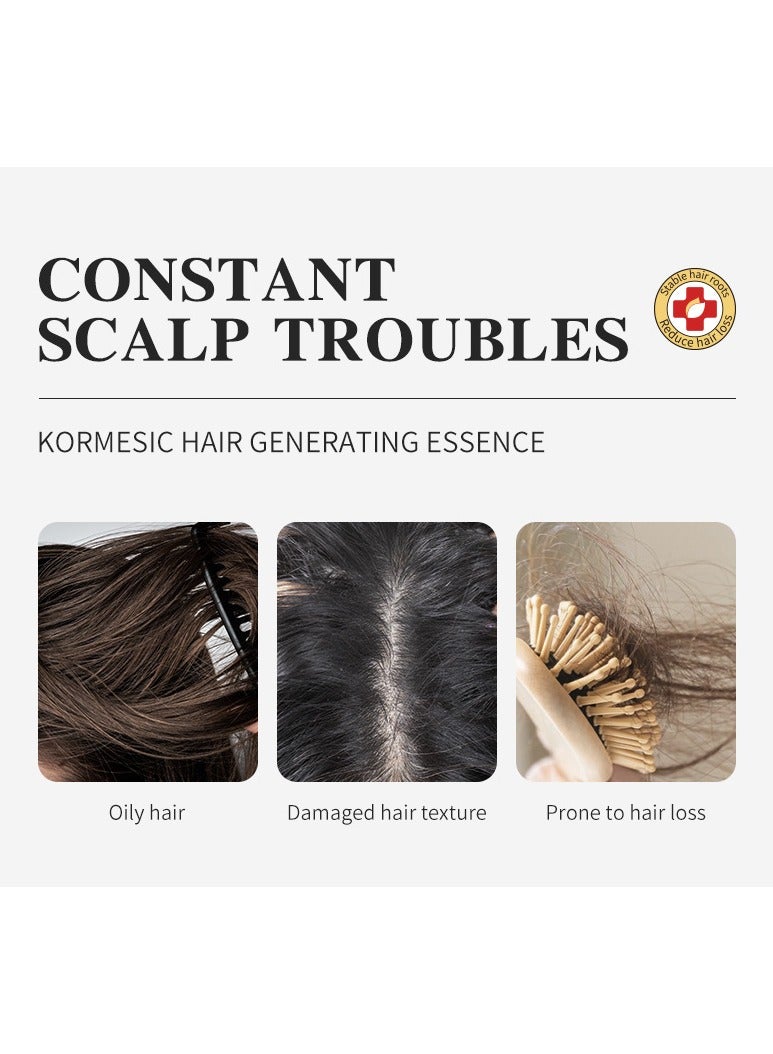 Kormesic Long Hair Serum – Nourishing Strength & Radiant Shine Formula, 50ml - Image 4