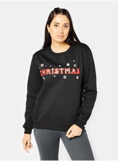 SWEATSHIRT For Women - BLACK - pzsku/Z767F882E69F72DFDFB39Z/45/_/1701360356/be1f05ad-e1e2-40ec-ae66-d374e9be655b