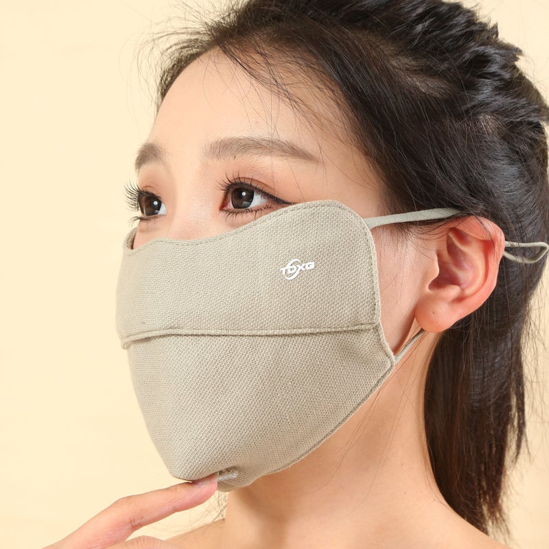 New Autumn Winter Warmth Mask Anti-Fog Unisex Matcha color - Image 1