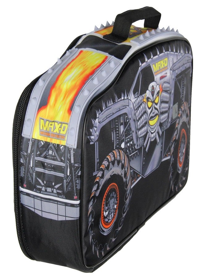 INTIMO Monster Jam Max-D Truck Shaped Insulated Big Large Work Lunch Box Bag - Image 2