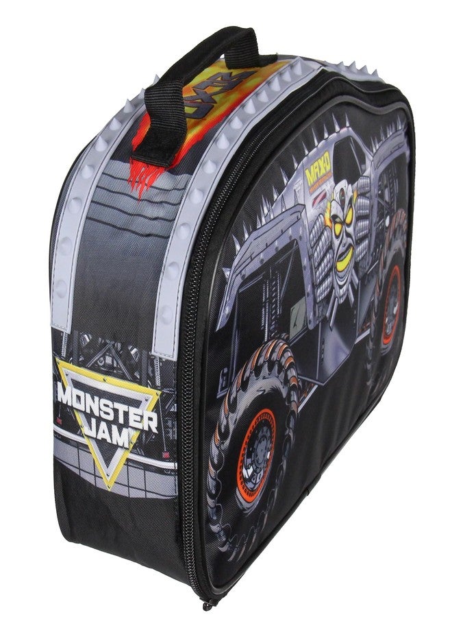 INTIMO Monster Jam Max-D Truck Shaped Insulated Big Large Work Lunch Box Bag - Image 3