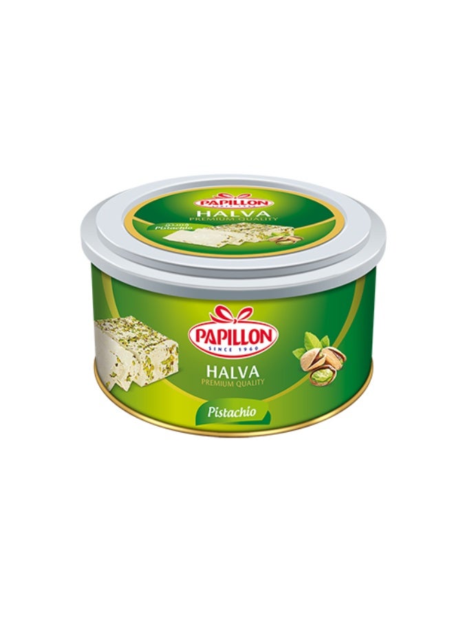 PAPILLION Halva Chamia Pistachio | 350g | Sesame Tahini Halva with Pistachios