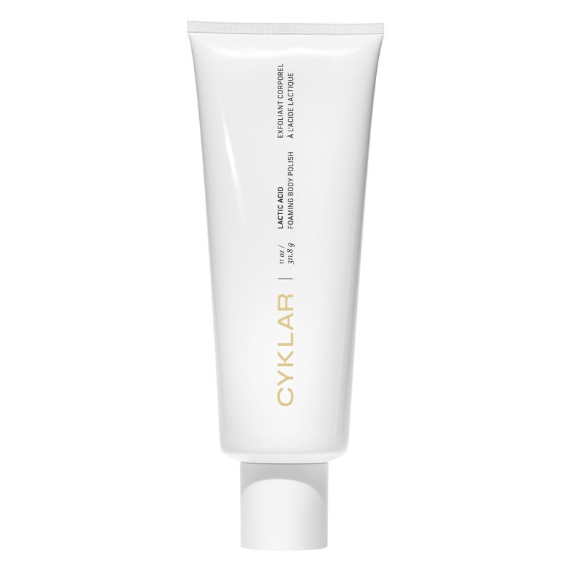 Cyklar Lactic Acid Body Polish â€“ Chemical Exfoliator with AHAs & Volcanic Pumice â€“ Added Glycerin for Skin Hydration â€“ Fragrance-Free, 11 fl oz - Image 1