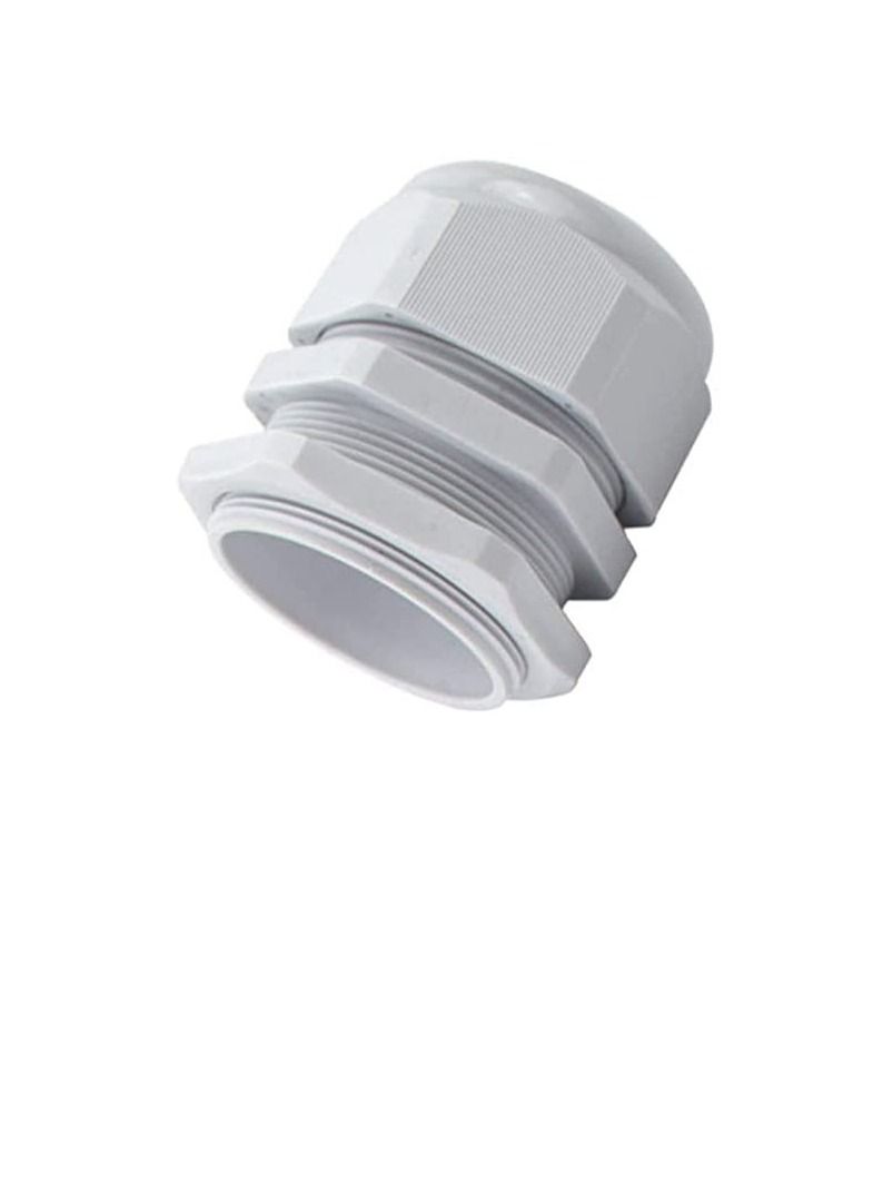 Armoured Cable Gland Kit for Outdoor Sockets and Junction Boxes & Industrial Use with Lock Nut PVC Shroud and Earth Tag (16S, A2) - Image 2
