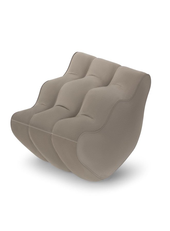 Yeria Inflatable Leg Elevation Pillow After Surgery, Wedge Leg Knee Elevating Pillows for Blood Circulation for Traveling, Injury Recovery, Swelling, Leg Support Cushion Knee Hip Ankles Pain - Image 1