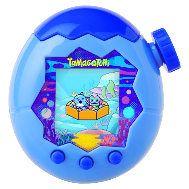 Bandai Tamagotchi Original Water Paradise, Battery Operated | Electronic Pet | Retro Virtual Pet | Interactive Game | Original Digital Pet | Imaginative Role-Play and Nurturing Skills Ideal for Kids, Girls and Boys - Image 3