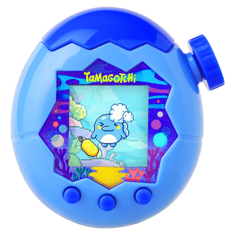 Bandai Tamagotchi Original Water Paradise, Battery Operated | Electronic Pet | Retro Virtual Pet | Interactive Game | Original Digital Pet | Imaginative Role-Play and Nurturing Skills Ideal for Kids, Girls and Boys - Image 4