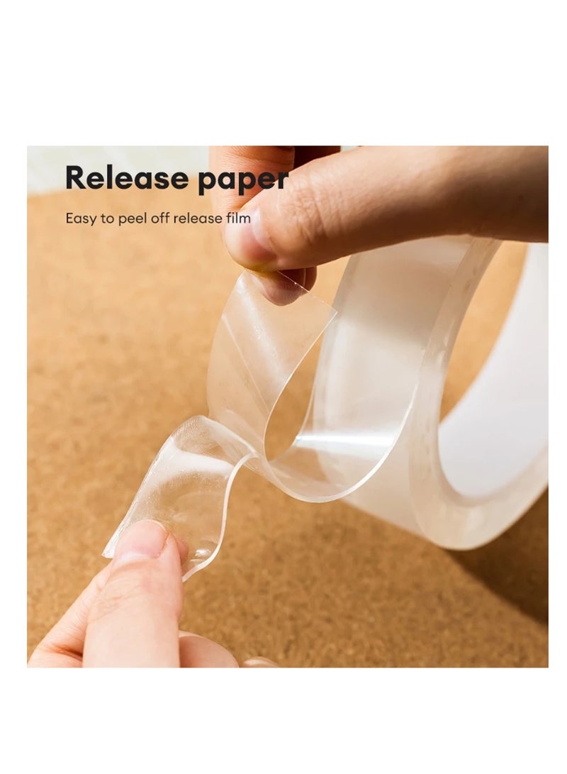 Deli شريط نانو مزدوج الجوانب متعدد الوظائف 24 مم × 1 م × 1 مم - Image 5