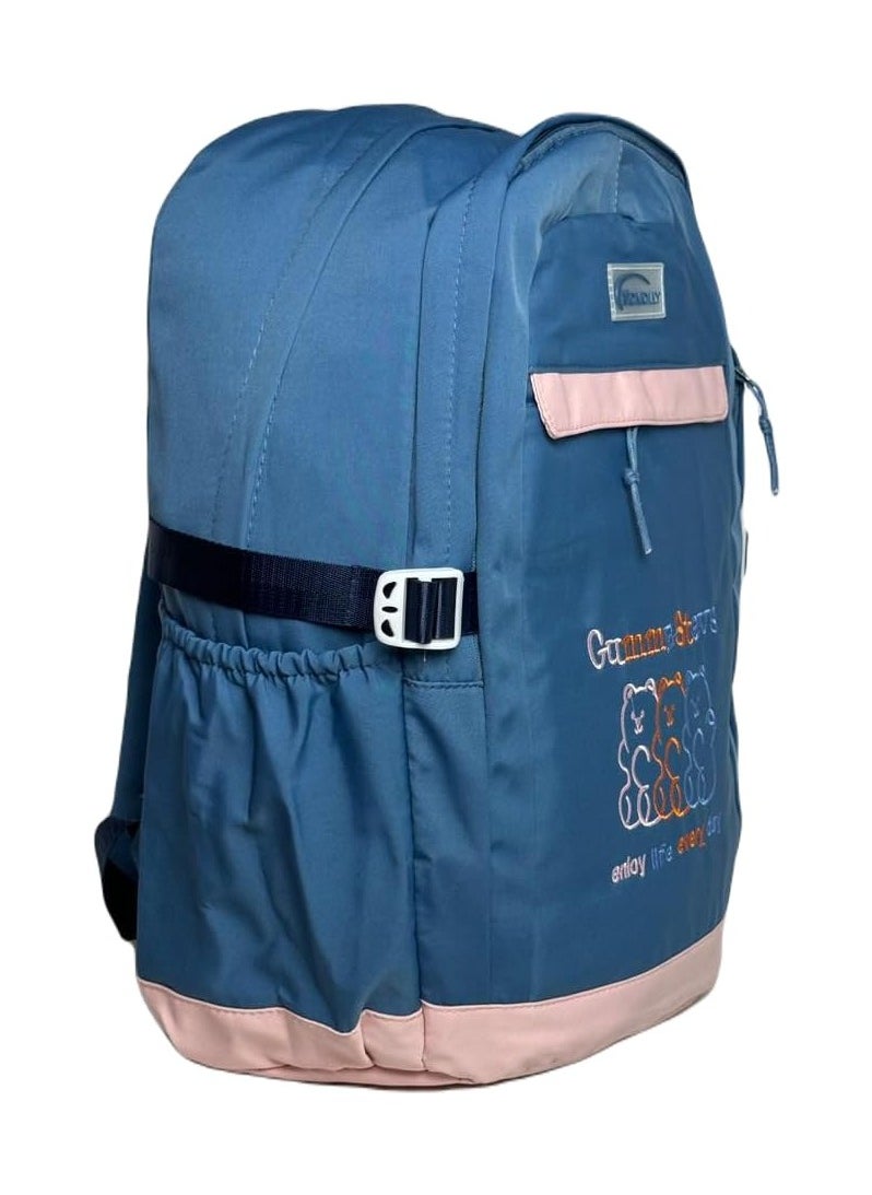 QSHOP - Premium Quality School Backpack Laptop Backpack Waterproof Backpack with Plush Pendant Accessories for Teenagers Students Women (42 * 30 * 13cm) - Image 1