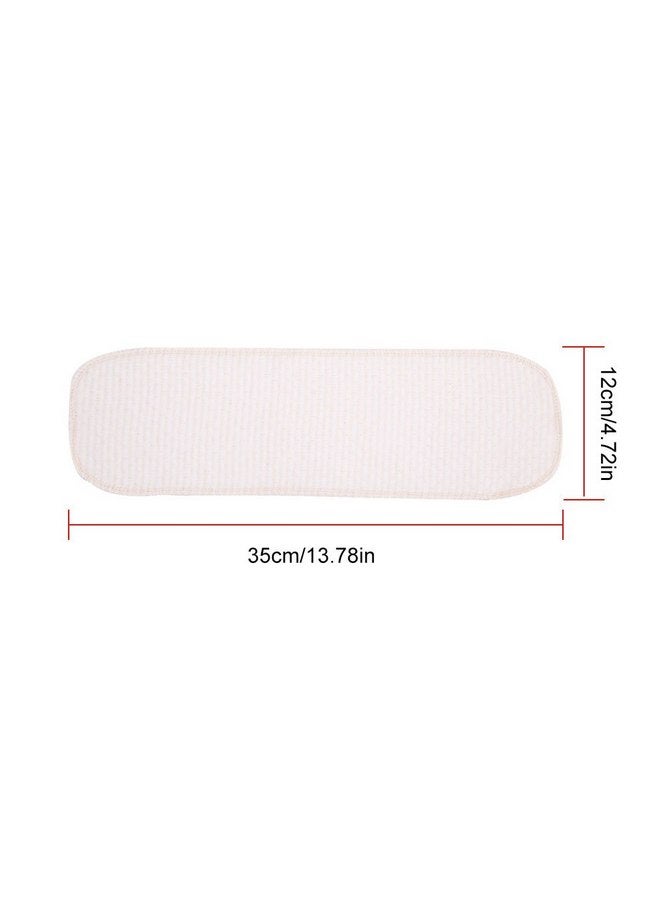 Fdit 10 PCS Baby Nappies Cloth Diapers Inserts Washable Reusable Nappy Liners for Newborn Infant Kids Organic Cotton - Image 2