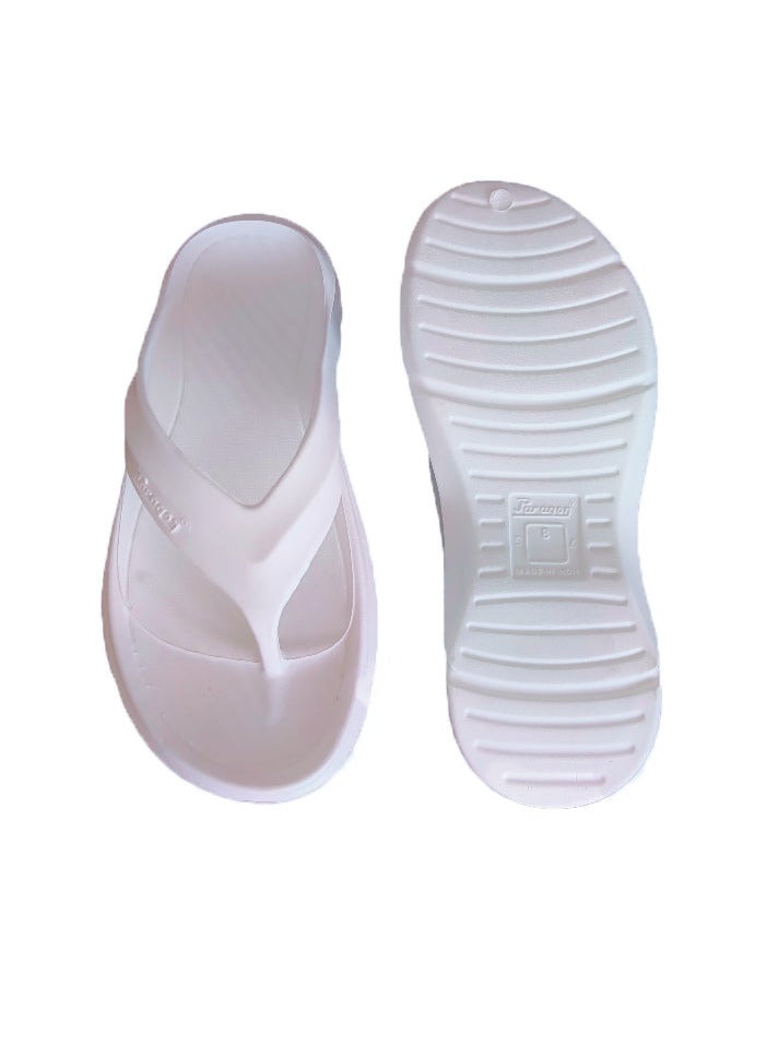Paragon Men's Flip Flops Men's Slippers footwear EV1406G White  - Image 4