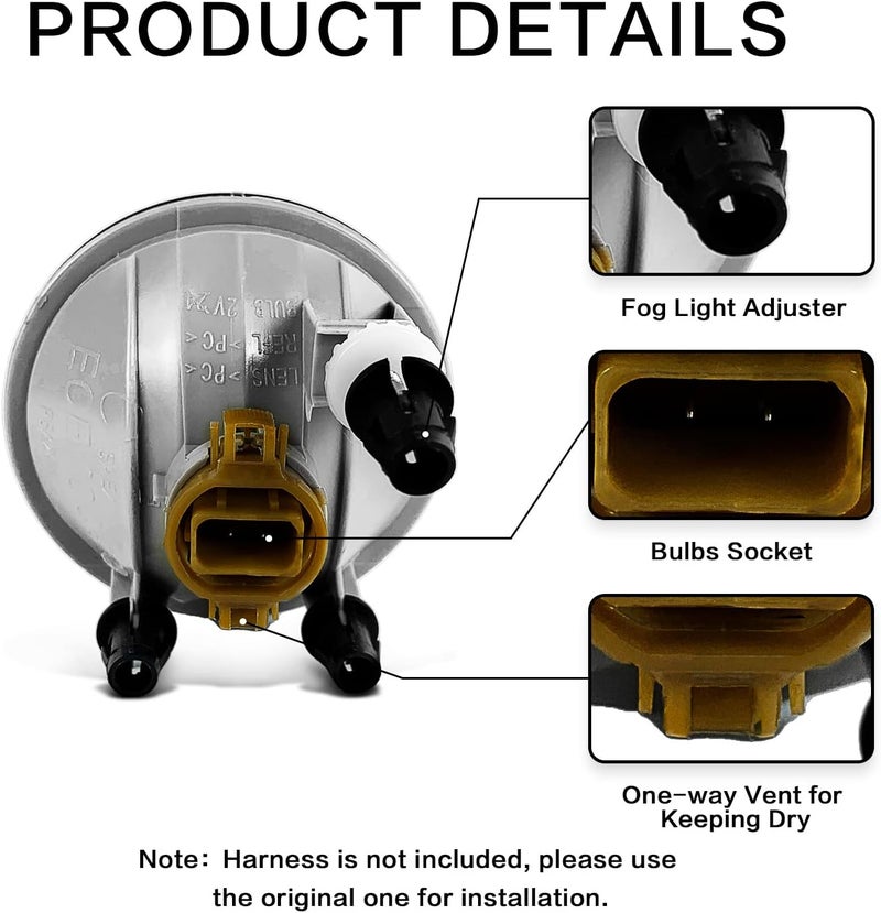 WILD BEAR Fog Lights for Chevy and GMC Vehicles - Image 4